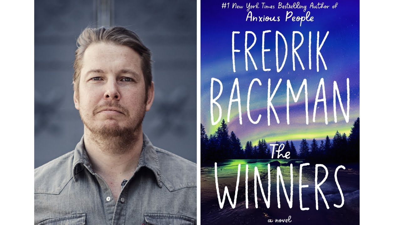 photo of author and picture of the book cover for Winners