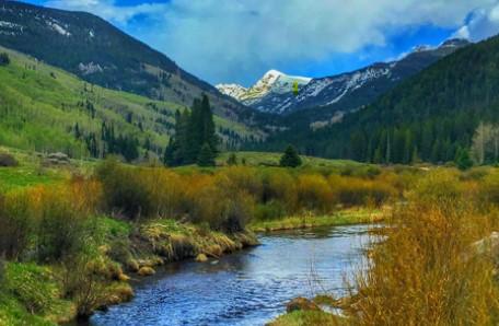 Image of river in the mountains