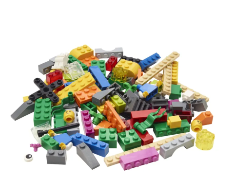 LEGO in a pile