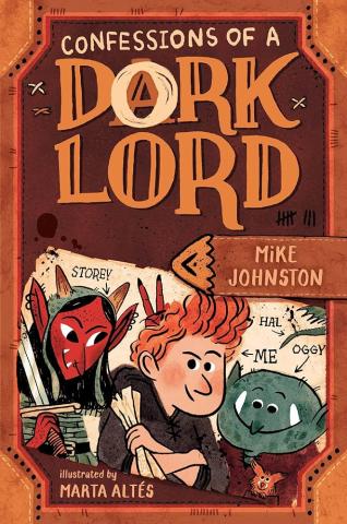 Image shows the book cover for Confessions of a Dork Lord.