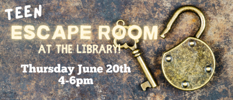 Escape Room Lock and key