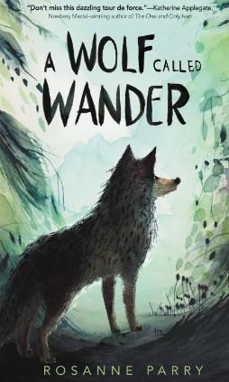 Wolf called wander cover blue with wolf