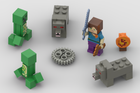 Image of LEGO pieces