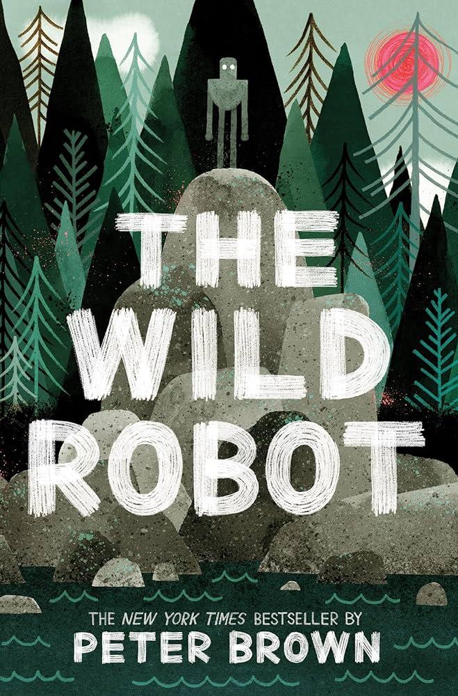 Book cover of the Wild Robot