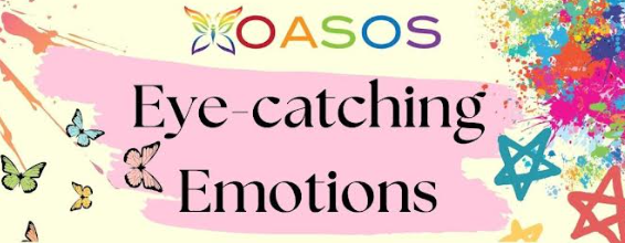 Rainbow motif banner with butterflies and stars